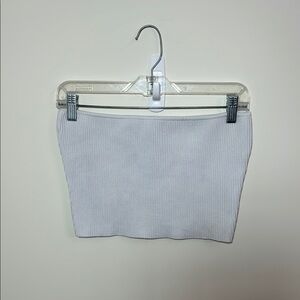 Babaton Off White Tube Top